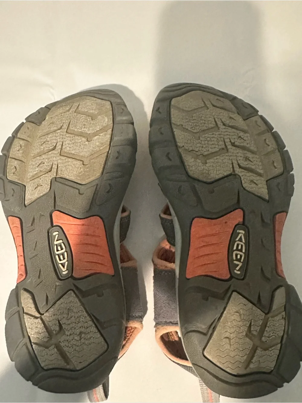 Keen Men's Newport H2 Waterproof Gray and Orange Outdoor Closed-Toe Sandals